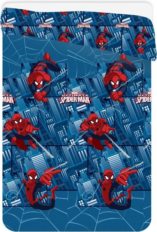 JERRY FABRICS prošívaná deka Spiderman Ultimate polyester 180/260 cm - obrázek 1