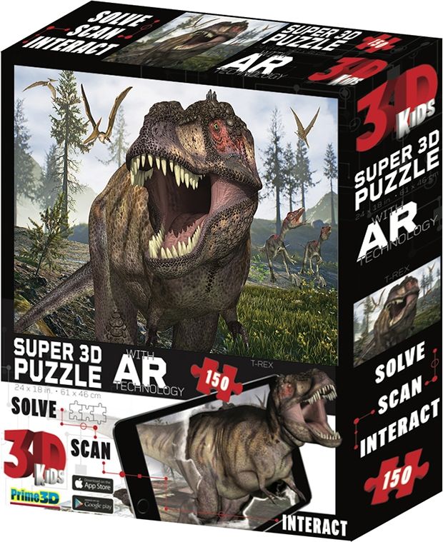 3D PUZZLE Tyranosaurus Rex 150 ks - obrázek 1