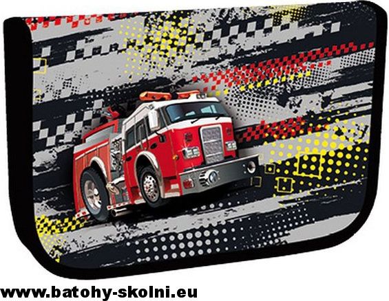 Školní jednopatrový penál Stil pouzdro Hasiči Fire Fighters - obrázek 1