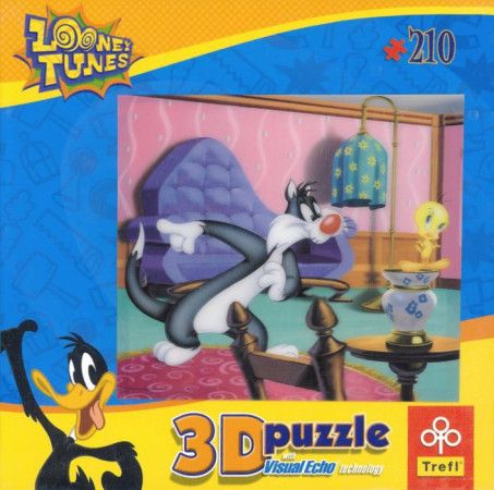 TREFL Puzzle Looney Tunes 3D 210 dílků - obrázek 1
