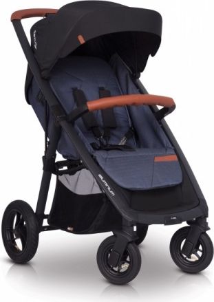 EASYGO Moderní sportovní kočárek Quantum Air 2019 - denim - obrázek 1