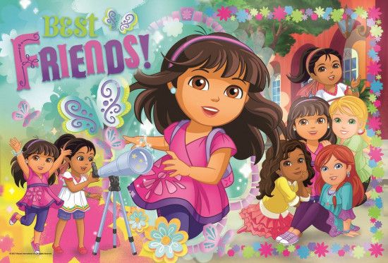 TREFL Puzzle Dora a přátelé: Dobrodružství 100 dílků - obrázek 2