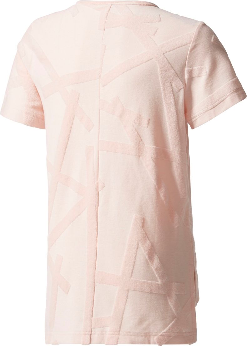 adidas Yg Id Boxy Tee růžová 116 - obrázek 2
