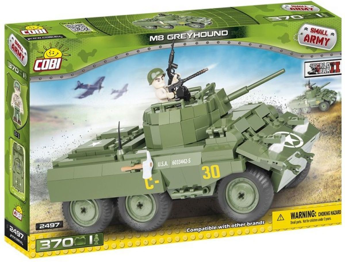 Cobi Malá armáda 2497 II WW M8 Greyhound - obrázek 1