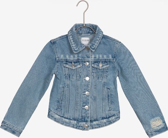 Bunda dětská Guess | Modrá | Dívčí | 10 let - obrázek 1