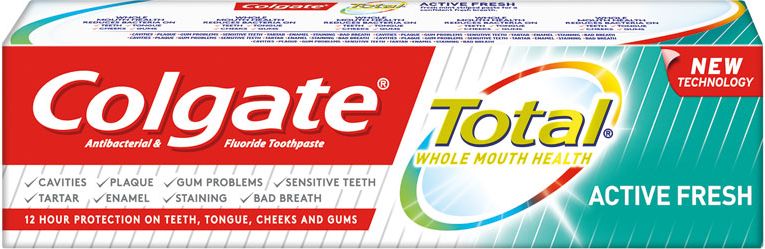 Colgate Total active fresh zubní pasta 75 ml - obrázek 1