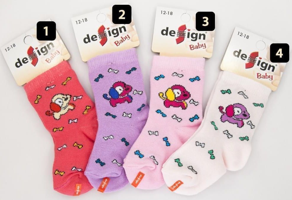 Design Socks dětské ponožky pejsek 2 - obrázek 1