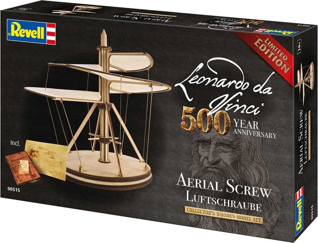 REVELL Leonardo edice 00515 - Aerial Screw (Leonardo da Vinci 500th Anniversary ) (1:48) - obrázek 3