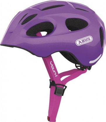 Dětská helma Abus Youn-I Sparkling Purple M - obrázek 1