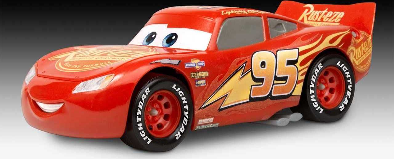 REVELL EasyClick auto 07813 - Cars 3 - Lightning McQueen (1:25) - obrázek 9