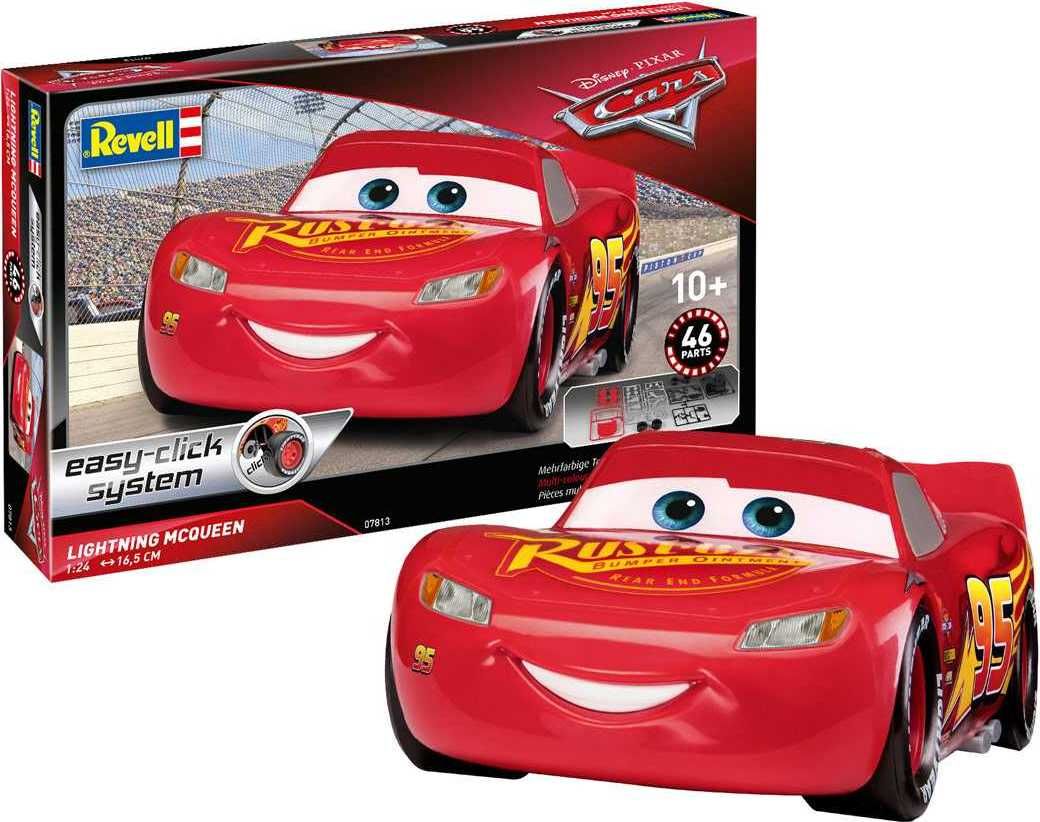 REVELL EasyClick auto 07813 - Cars 3 - Lightning McQueen (1:25) - obrázek 10