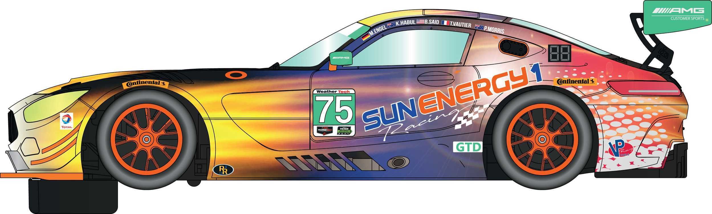 Autíčko GT SCALEXTRIC C3941 - Mercedes AMG GT3 - Daytona 24 Hours 2017 (1:32) - obrázek 2