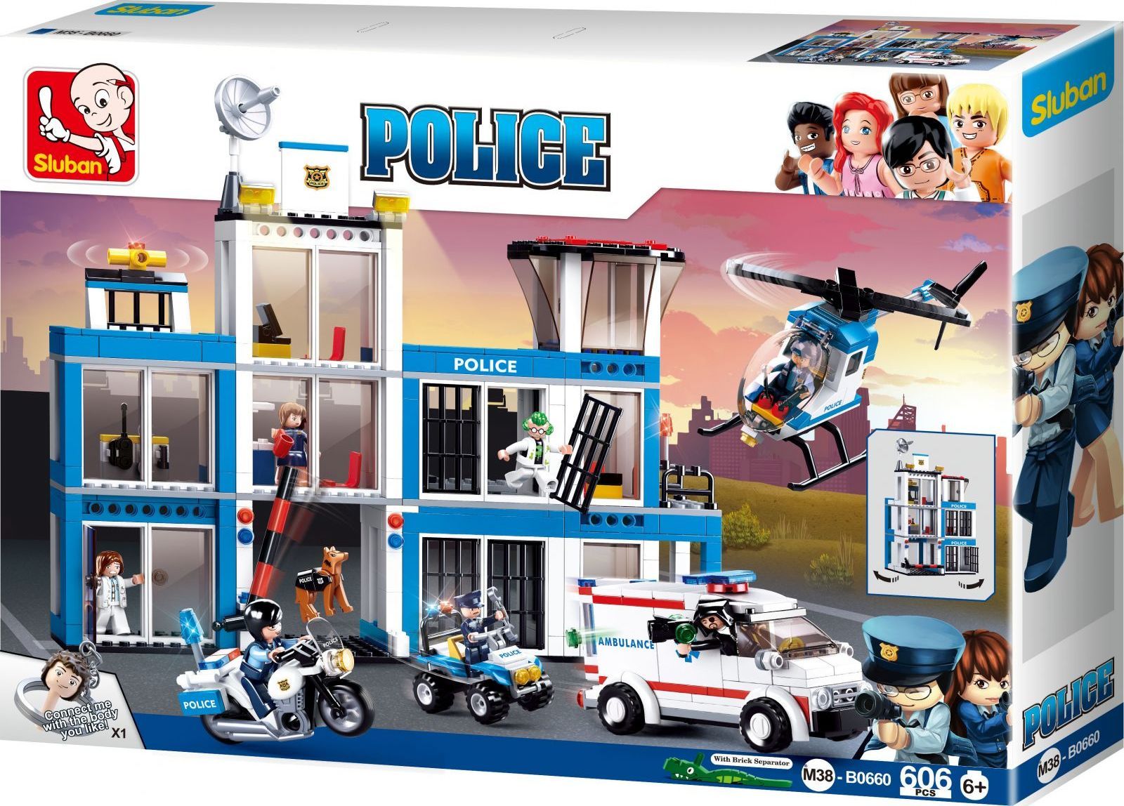 Sluban Policie M38-B0660 Útěk z vězení - obrázek 2