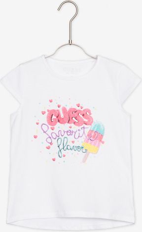 Triko dětské Guess | Bílá | Dívčí | 7 let - obrázek 1