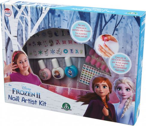 EP Line Frozen 2 sada 3 laků na nehty a nehty - obrázek 1