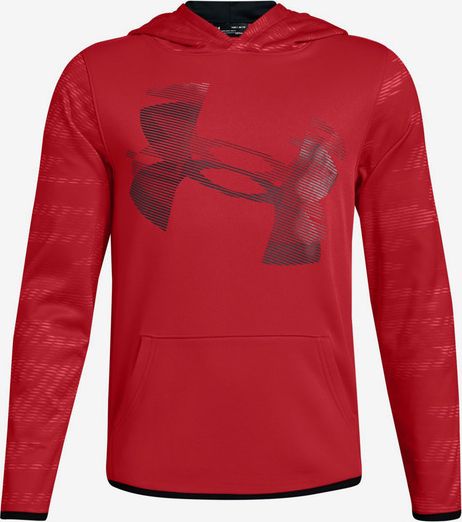 Fleece® Mikina dětská Under Armour | Červená | Chlapecké | S - obrázek 1