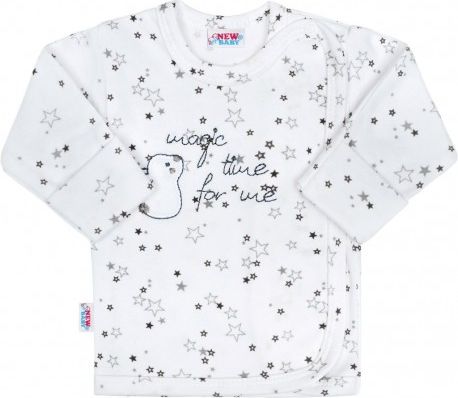 Kojenecká košilka New Baby Magic Star šedá, Šedá, 50 - obrázek 1