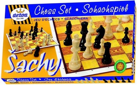 Hra Šachy KLASIK, dřevěné - obrázek 1