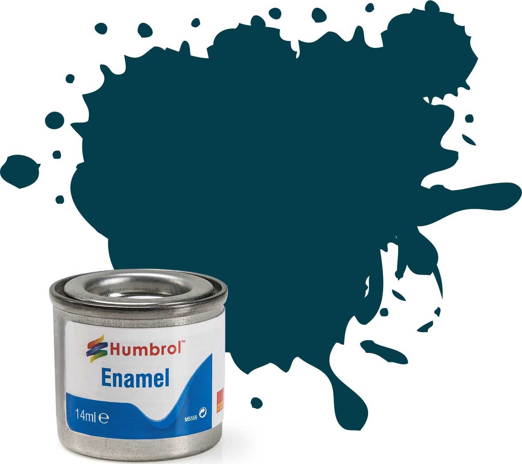 Humbrol barva email AA1822 - No 230 Pru Blue - Matt - 14ml - obrázek 1