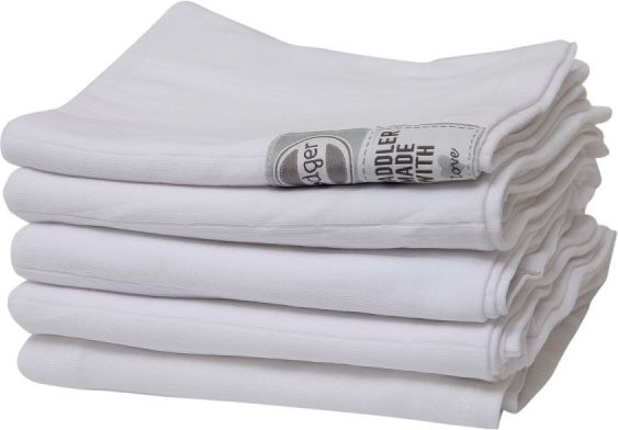 Lodger Swaddler Solid 70 x 70 cm White - obrázek 1