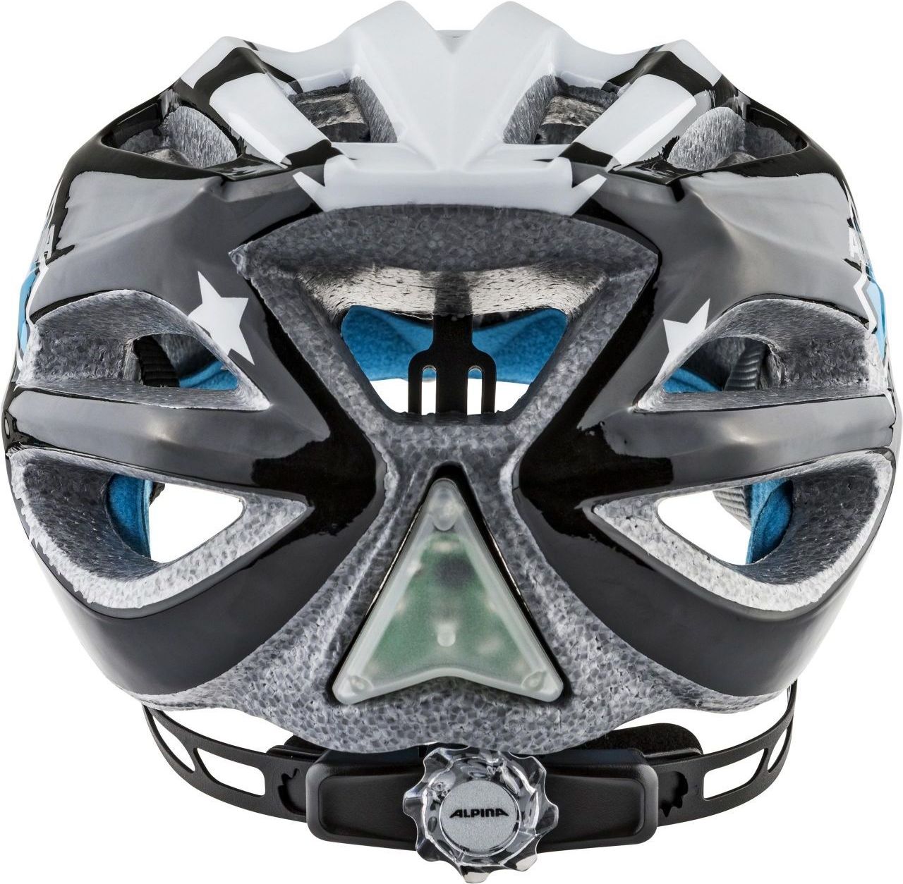 Alpina Fb Jr. 2.0 Flash - black/white/blue 50-55 - obrázek 2