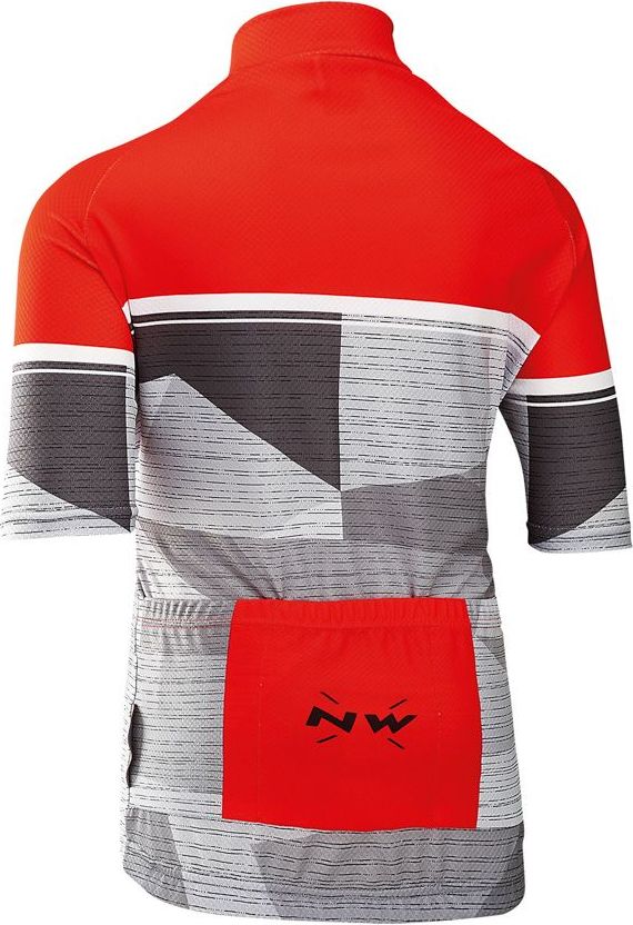 Northwave Origin Junior Jersey Short Sleeves - red/grey 144-150 - obrázek 2