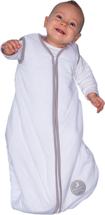 Natulino dětský zimní spací pytel pro miminko, NATURAL WHITE / WARM GREY, 3vrstvý, N (0 - 3 měsíce) - obrázek 2