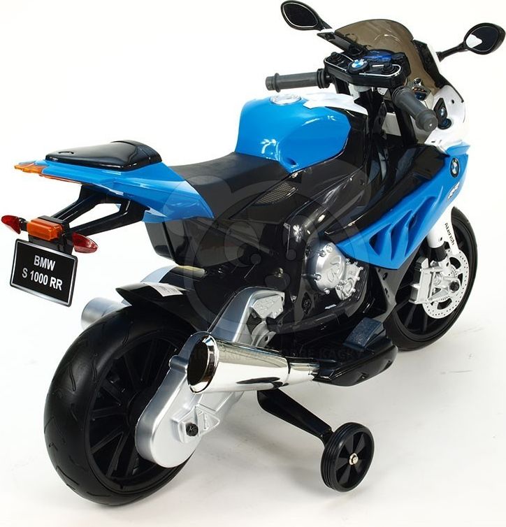 BMW S1000 Dětská elektrická motorka - černá - obrázek 2