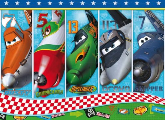 RAVENSBURGER Puzzle Letadla XXL 100 dílků - obrázek 1