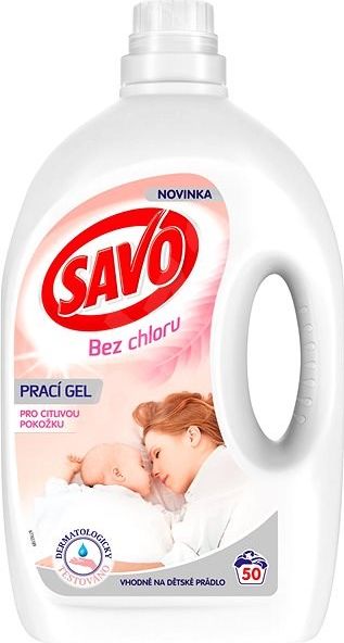 Savo prací gel pro citlivou pokožku, 50 praní 2,5 l - obrázek 1