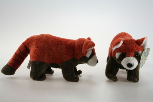 Plyš Panda červená - obrázek 1