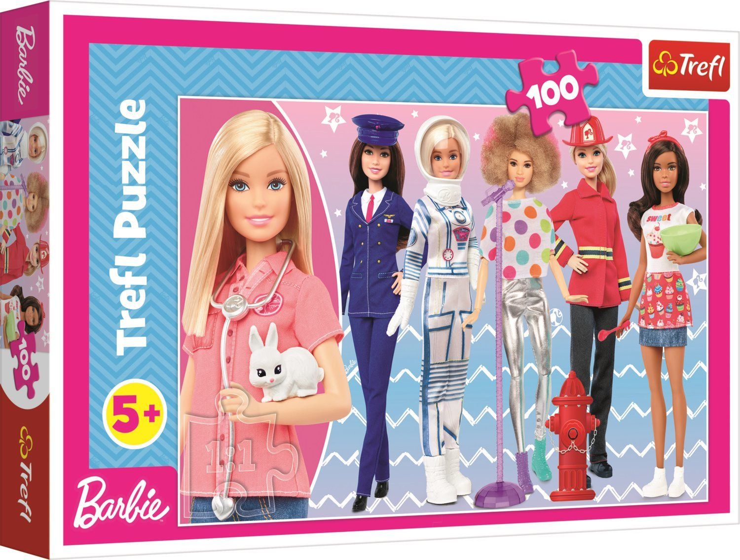 TREFL Puzzle Barbie 100 dílků - obrázek 2