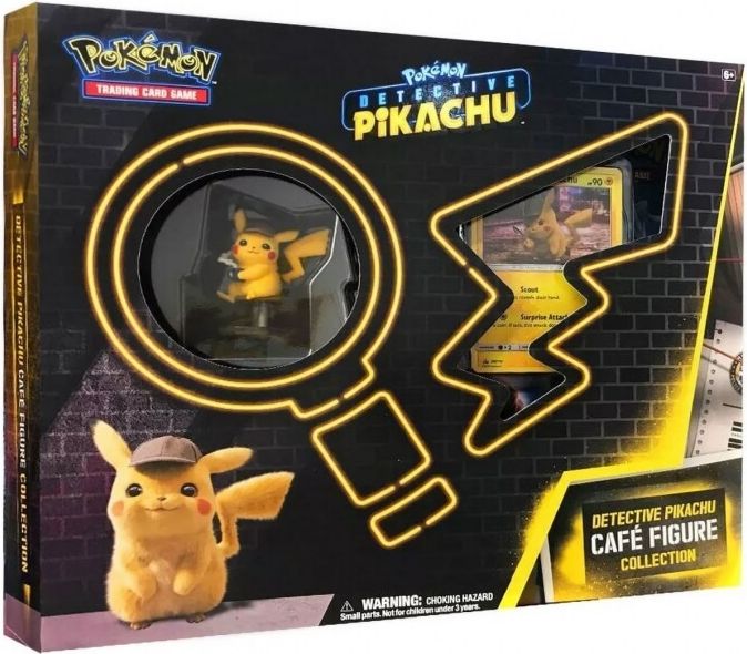 Nintendo Pokémon Detective Pikachu Cafe Figure Collection - obrázek 1