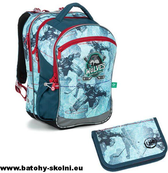 Školní batoh Hockey Topgal 2 dílný set COCO 19012 Small - obrázek 1