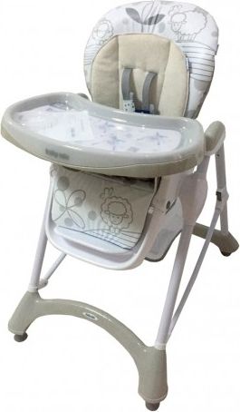 Jídelní židlička Baby Mix latte, Béžová - obrázek 1