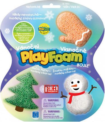 Modelína PlayFoam Boule- Vánoční set - obrázek 1