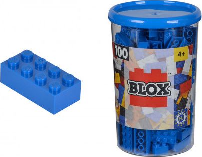 Simba Blox 100 Kostičky modré - obrázek 1