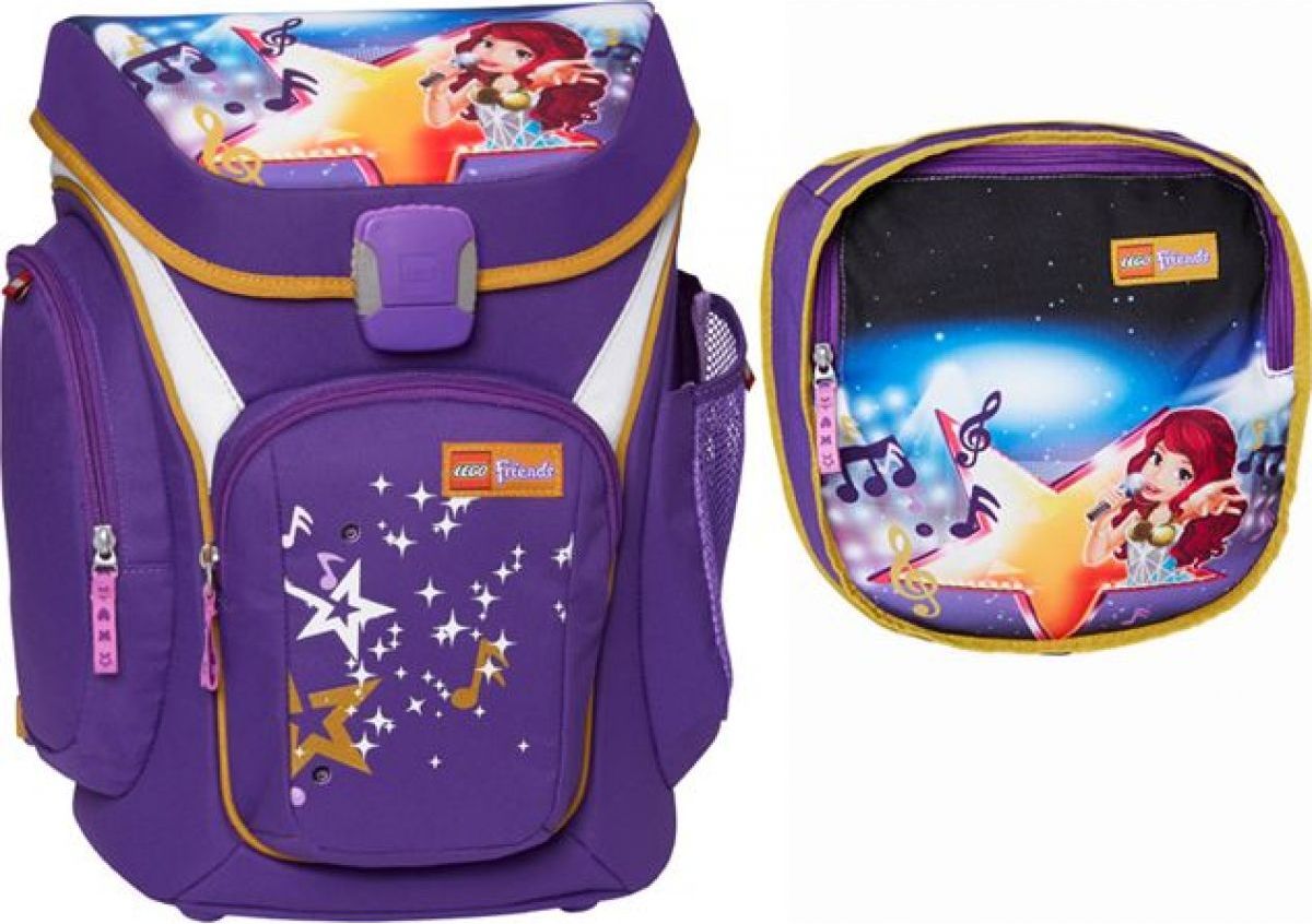 LEGO Friends PopStar Explorer školní aktovka 2 dílný set - obrázek 1
