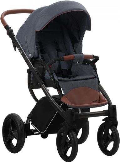 Bebetto Luca Černý podvozek Dark Grey - obrázek 1
