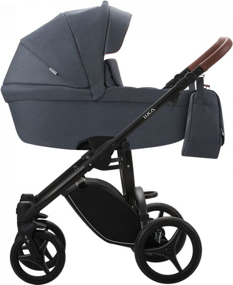 Bebetto Luca Černý podvozek Dark Grey - obrázek 2