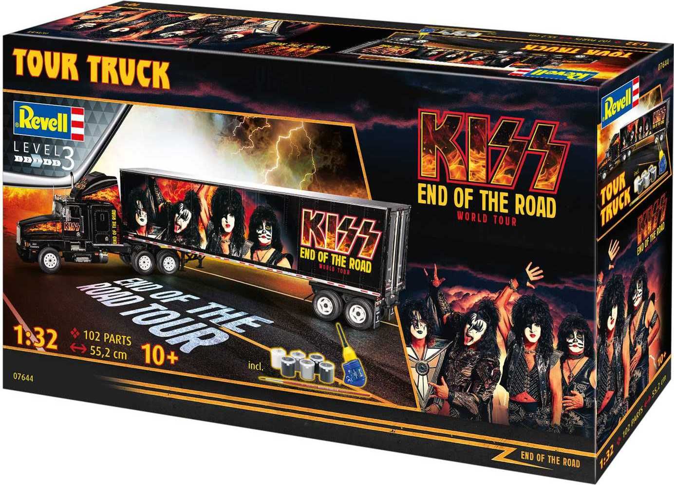 REVELL Gift-Set truck 07644 - KISS Tour Truck (1:32) - obrázek 2