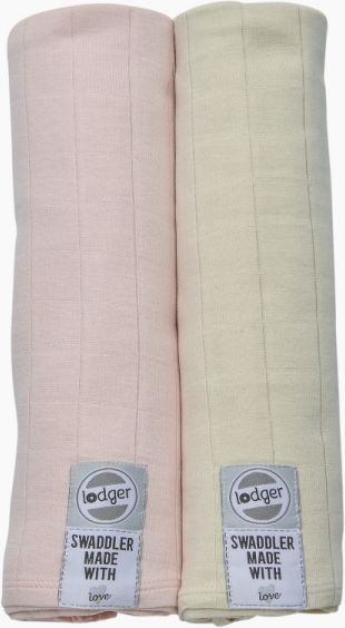 Lodger Swaddler Solid 2balení Soft-Skin/Ivory - obrázek 1
