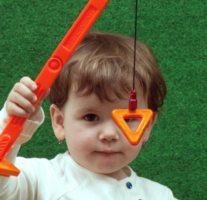 Magnetická stavebnice MAGFORMERS Rameno jeřábu - obrázek 2
