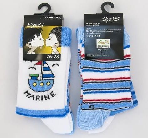 Design Socks dětské ponožky MARINE - obrázek 1
