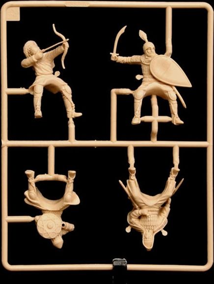 ITALERI Model Kit figurky 6882 - MEDIEVAL ERA - ARAB WARRIORS (1:32) - obrázek 2