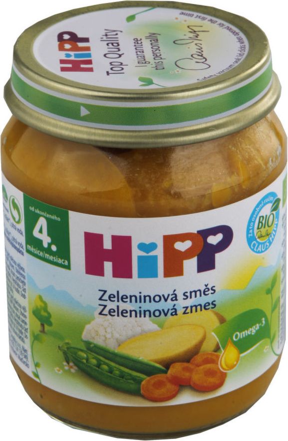HiPP ZELENINA BIO Zeleninová směs 125g - obrázek 1