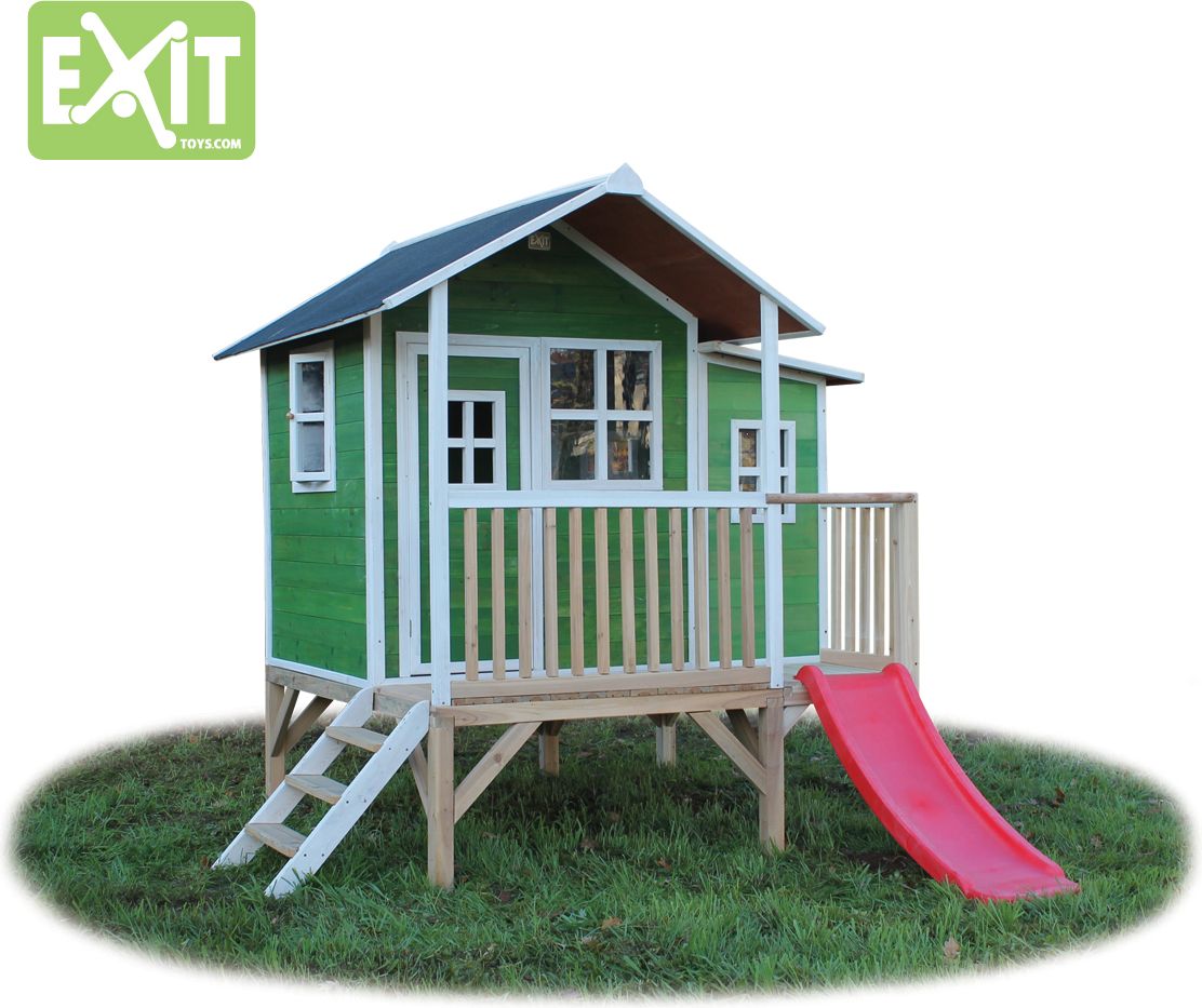 Zahradní cedrový domeček Exit Loft 350 Zelený - obrázek 2