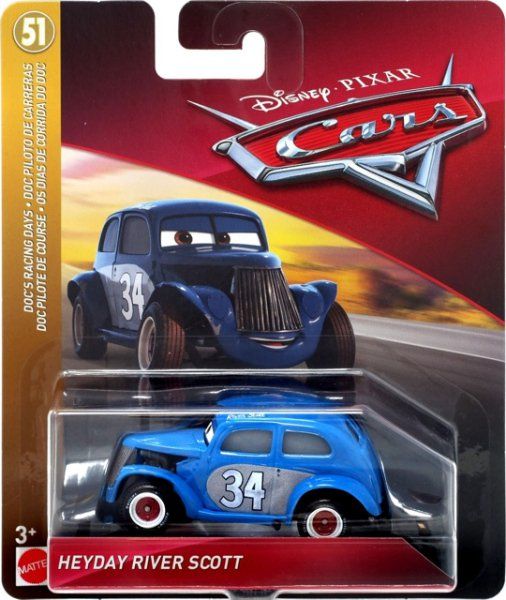 CARS 3 (Auta 3) - Heyday River Scott - obrázek 1