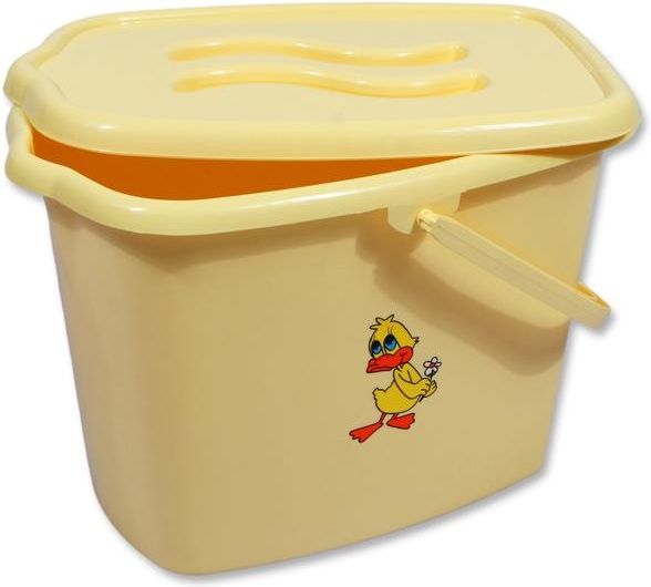 Kyblík na pleny Tega Balbinka žlutý - obrázek 1