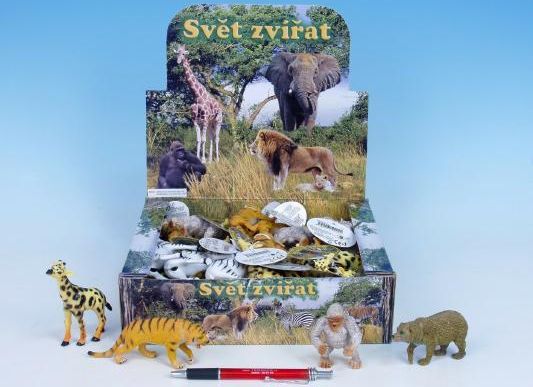 Zvířátka safari 8-13 cm asst 8 druhů - obrázek 1